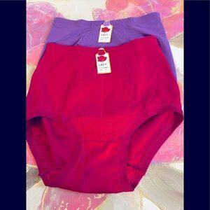 Lacy assorted embroidery design print UnderwearL